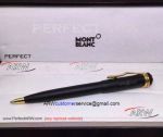 Perfect Replica Montblanc Heritage Collection Rouge & Noir Black Gold Ballpoint